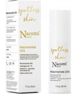 Nacomi FLOSLEK Next Level Niacinamide 20% point face serum that reduces discoloration 30ml
