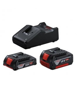 Bosch 2 akumulatory 18V 2.0/4.0Ah i kroviklis