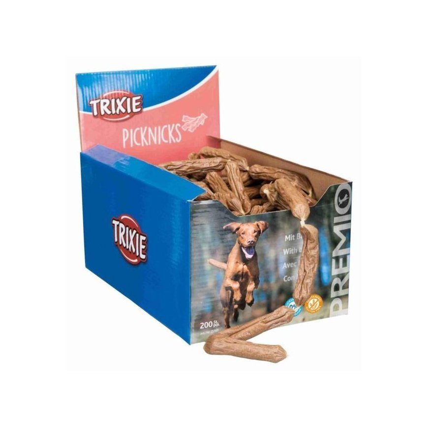 TRIXIE PREMIO Picknicks, ėrienos dešrelės, 8 cm, 8 g 1 vnt