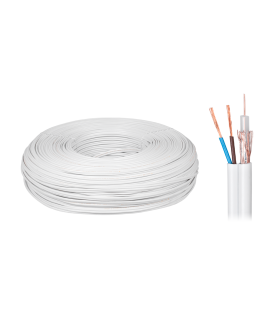 Elektrokabel Koncentracijos kabelis YWDXek 75-0.59 / 3.7 K-60 + 2x0.5mm 100m