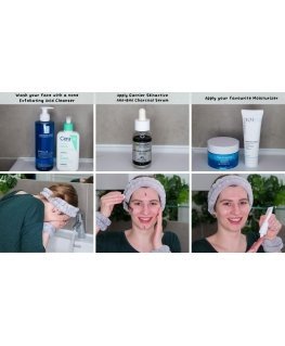 Garnier Pure Active AHA + BHA Charcoal Serum