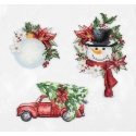 luca S Toys cross stitch kit Christmas toys SJK037