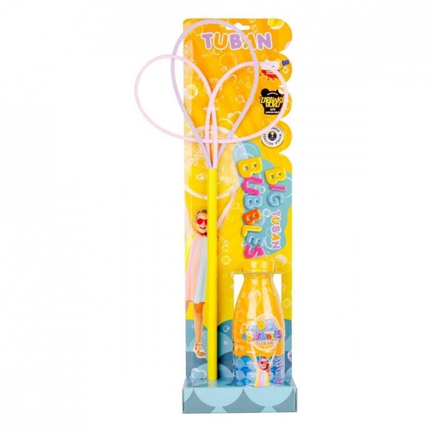 Tuban Soap bubble ring "Butterfly Multi" + Soap bubble liquid 400 ml – 3