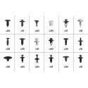 Neo Ford car clips set, 415 pcs