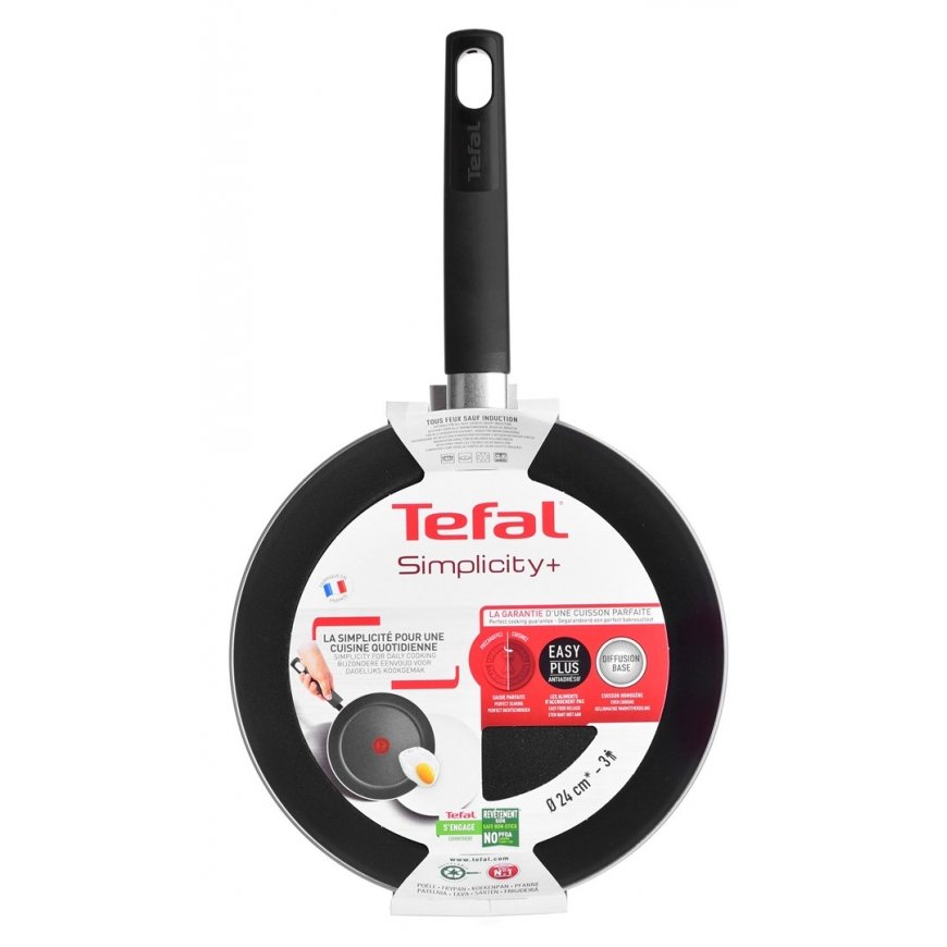 TEFAL Simplicity 24cm pann B5820402 – 4