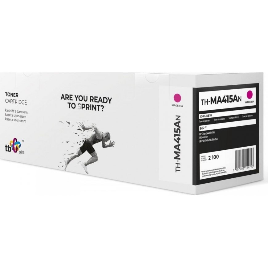 Suderinama dažų kasetė TB Print TH-MA415AN Magenta W2033A (TH-MA415AN)