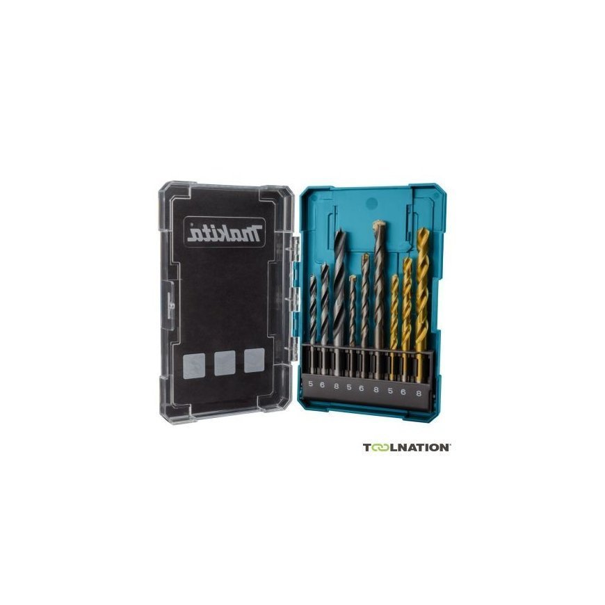 MAKITA ZEST. drills 9szt. BETON-DREWNO-