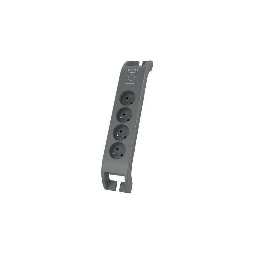Philips Surge Protector, 4 Outlets, 2m