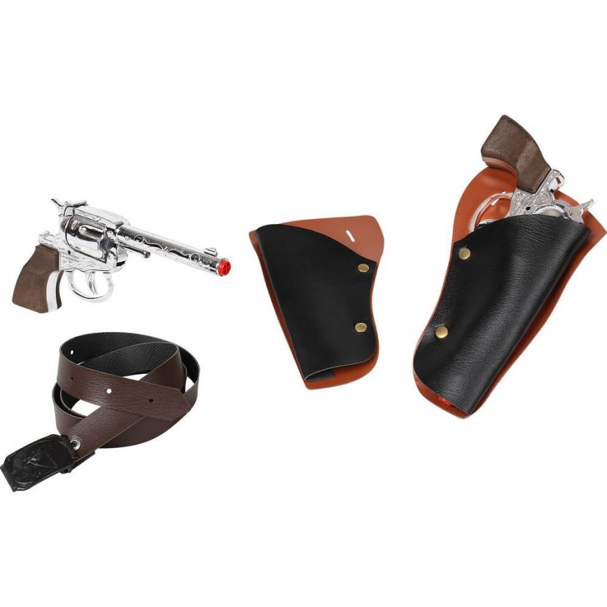 Pulio GONHER Cowboy set 2 revolvers + belt – 2