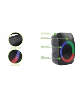 Rebeltec Bluetooth garsiakalbis STAGE 300 juodas