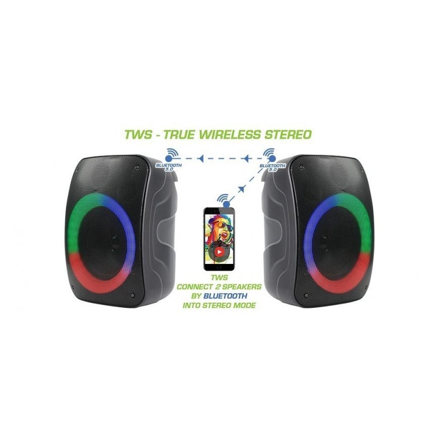 Rebeltec Bluetooth speaker STAGE 300 black – 2