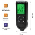 Qoltec Paint thickness gauge with LCD display | 0 ~ 2000 um Qoltec Paint thickness gauge with LCD display | 0 ~ 2000 um