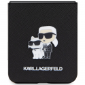 Case Karl Lagerfeld KLHCZF5SAKCNPK Sam Z Flip5 F731 hardcase black|black Saffiano Karl&Choupette Pin Case Karl Lagerfeld KLHCZF5SAKCNPK Sam Z Flip5 F731 hardcase black|black Saffiano Karl&Choupette Pin