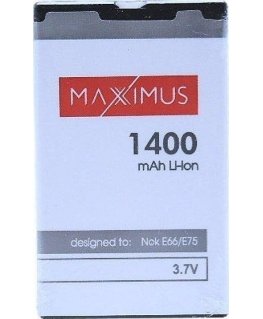 Battery MAXXIMUS NOKIA E66 1400mAh lithium ion BL-4U