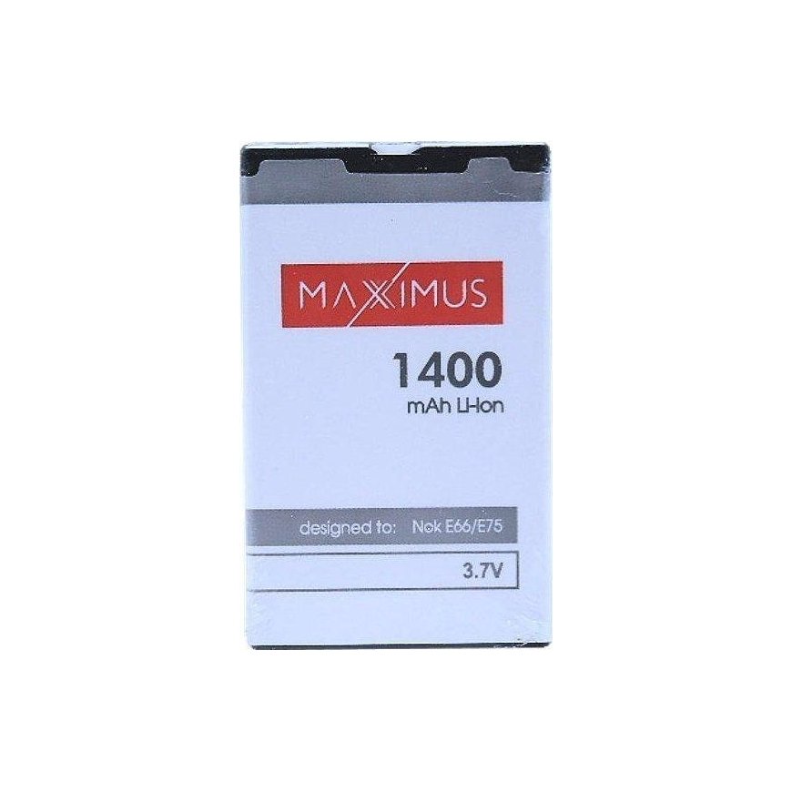 Baterija MAXXIMUS NOKIA E66 1400mAh ličio jonų BL-4U