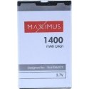 Battery MAXXIMUS NOKIA E66 1400mAh lithium ion BL-4U