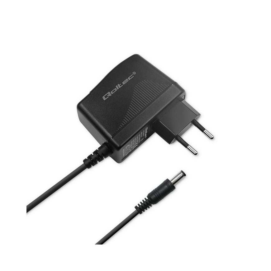 QOLTEC 52397 Plug-in power supply PREMIUM 24W / 12V / 2A / 5.5x2.1 – 4