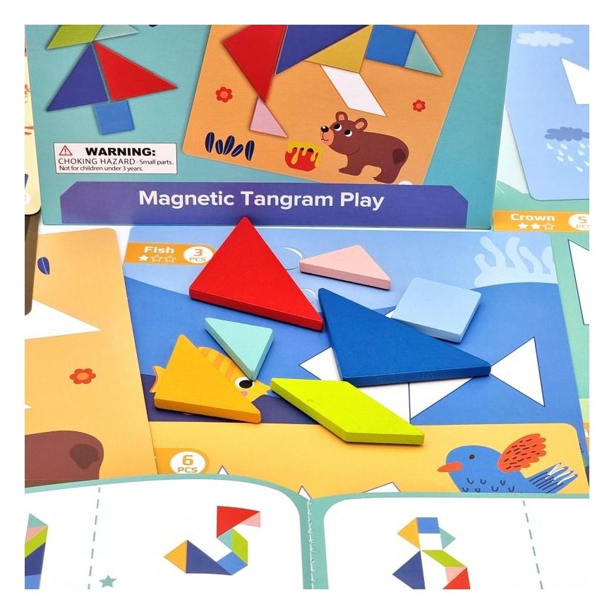 Tooky Toys Formų dėlionė Tooky Toy. 18 el. – 2