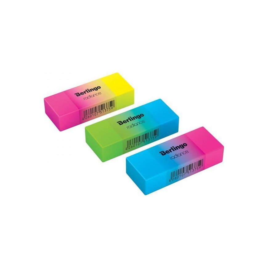 CDC Berlingo Berlingo, thermoplastic rubber eraser, color, 30 units, Radiance