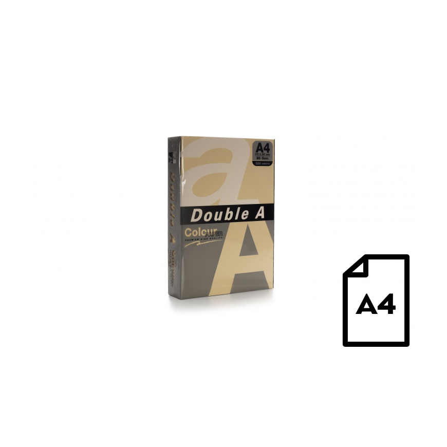 Spalvotas popierius Double A, 80g, A4, 500 lapų, Old Rose – 4