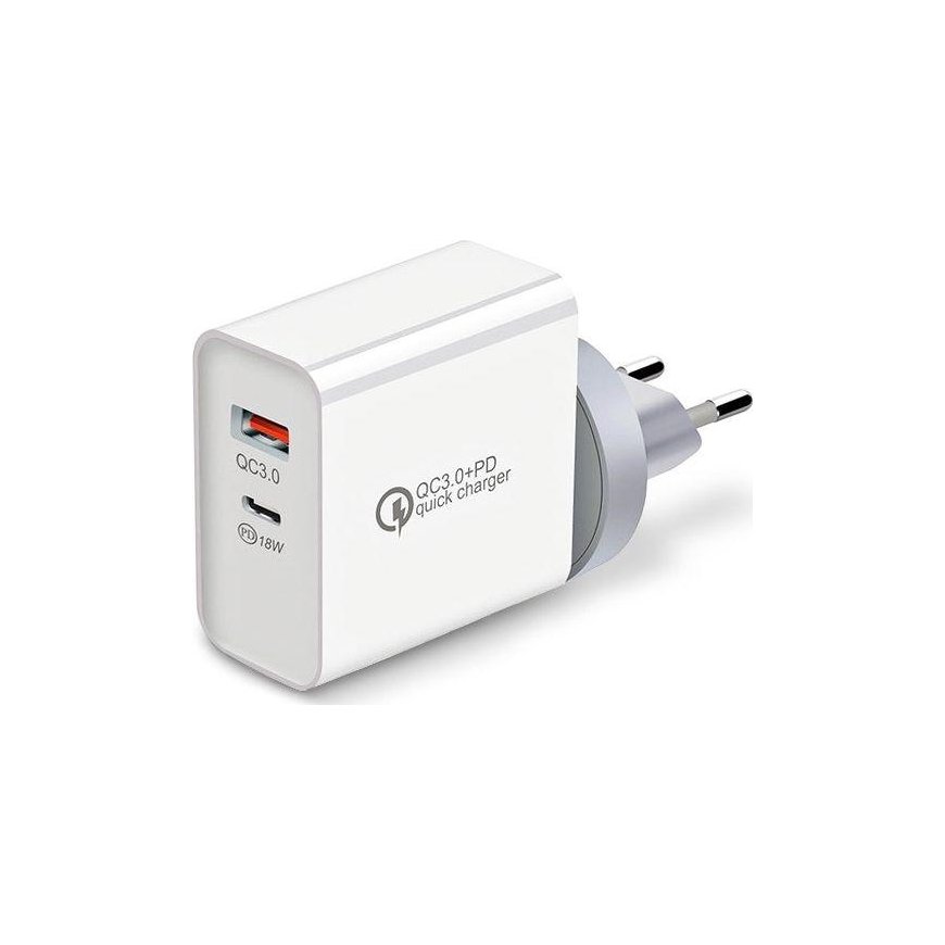 Montis MT008 charger 1x USB-A 1x USB-C 3 A (MT008)