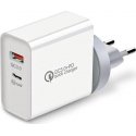 Montis MT008 įkroviklis 1x USB-A 1x USB-C 3 A (MT008)