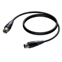 Kabelis Procab XLR - XLR 1.5m juoda (CLA901/1.5) Kabelis Procab XLR - XLR 1.5m juoda (CLA901/1.5)