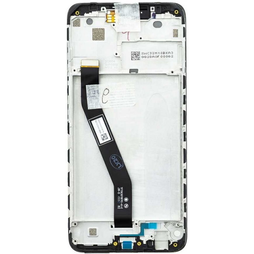 Case LCD Screen + Touch Unit + Front Cover for Xiaomi Redmi 8 Black (Service Pack) – 3