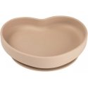 Canpolbabies CANPOL BABIES silicone plate with attachment, 6 months+, HEART, 80/309_bei