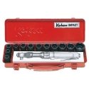 Smūginių galvučių rinkinys KOKEN 14242M 1/2" Smūginių galvučių rinkinys KOKEN 14242M 1/2"