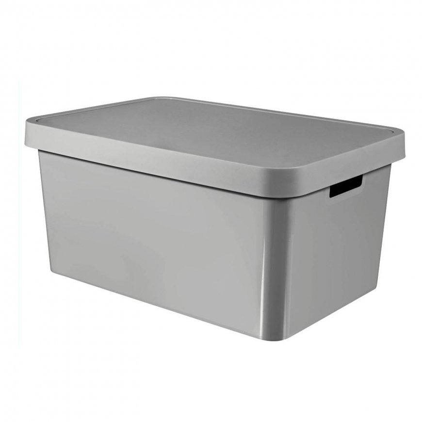 Curver Infinity 45L gray container with lid – 2