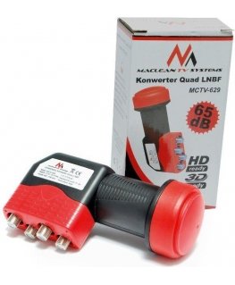 MACLEAN MCTV-629 Maclean MCTV-629 LNB Satellite quad