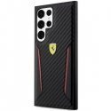 Ferrari Case for Samsung Galaxy S23 Plus FEHCS23MNPYK Black HC PU Carbon Contrast Edges Ferrari Case for Samsung Galaxy S23 Plus FEHCS23MNPYK Black HC PU Carbon Contrast Edges