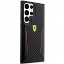 Ferrari Case for Samsung Galaxy S23 Plus FEHCS23MNPYK Black HC PU Carbon Contrast Edges Ferrari Case for Samsung Galaxy S23 Plus FEHCS23MNPYK Black HC PU Carbon Contrast Edges