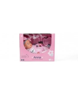 because Interactive doll-newborn Anna, 42 cm