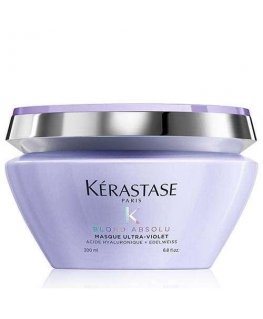 Kaukė su violetiniu pigmentu Kerastase Blond Absulu Ultra-Violet Kaukė 200ml