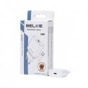 Beline Charger connected to the network 30W GaN USB-C + cable USB-C, white