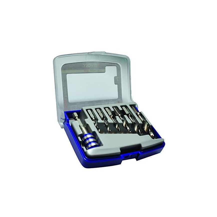 Grąžtas Tivoly Metalo grąžtų rinkinys 3-10mm, 7vnt, HSS, 1/4" kotelis, "Half-box" – 4