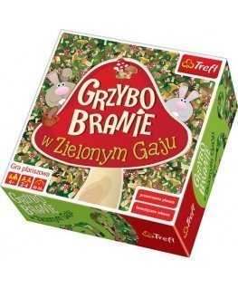 Trefl Mushroom picking game in a green grove