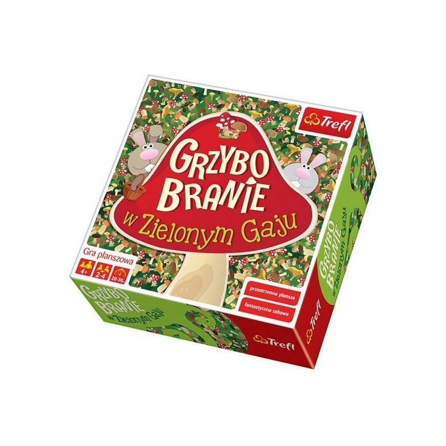 Trefl Grybų rinkimo žaidimas žalioje giraitėje