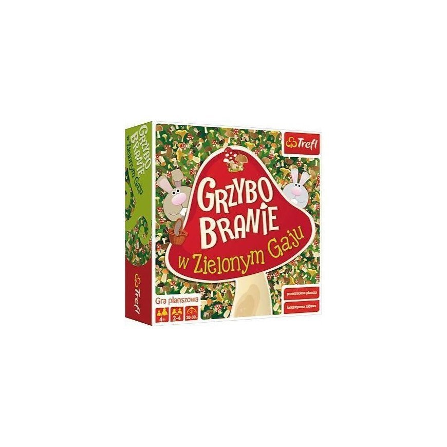Trefl Mushroom picking game in a green grove – 2