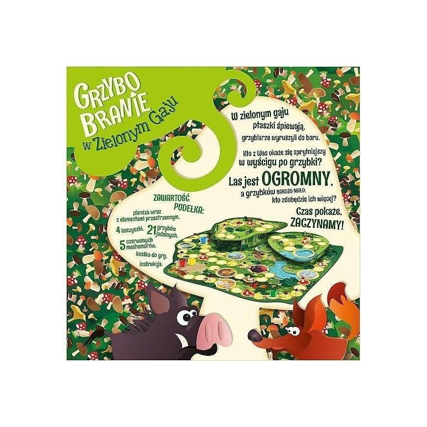 Trefl Mushroom picking game in a green grove – 5