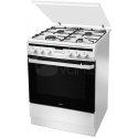 Viryklė Kitchen Amica 618GEH3.33HzpTaN(W) (dujinė viryklė, elektrinė, 600 mm)
