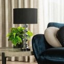 Euro curtains L/NIKI/01 36X23X61 SILVER + BLACK Euro curtains L/NIKI/01 36X23X61 SILVER + BLACK