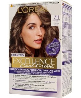 L'Oreal L'Oreal Professionnel hair coloring cream Excellence 7.11 Ultra Ash For light hair