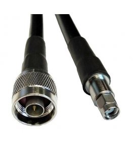 Hismart Kabelis LMR-400, 0.5m, N-male į RP-SMA-male