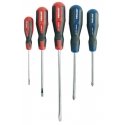10208 Professional CrV-Mo screwdriver set, Soft-touch, 5 pcs., Proline