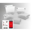 Container with lid Plast Team Pro Box QR 21L Container with lid Plast Team Pro Box QR 21L