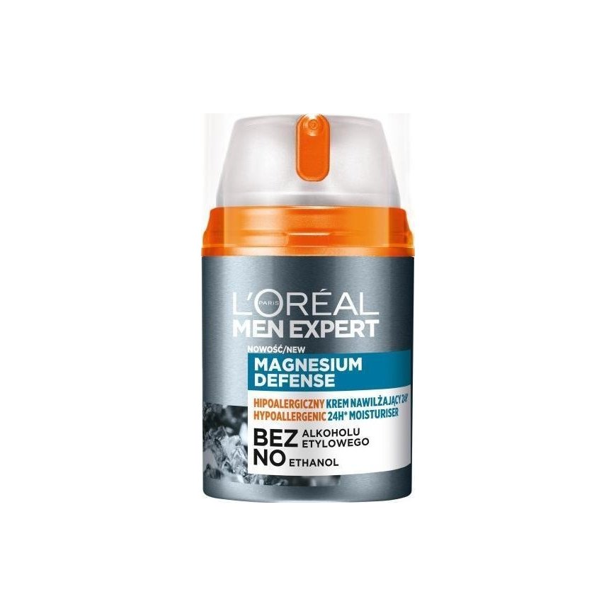 L'Oreal Paris LOREAL_Men Expert Magnesium Defense hypoallergenic moisturizing cream 50 ml
