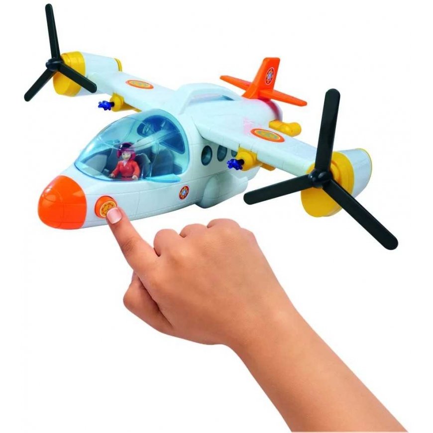 Simba Fast Rescue Plane 42cm Fireman Sam